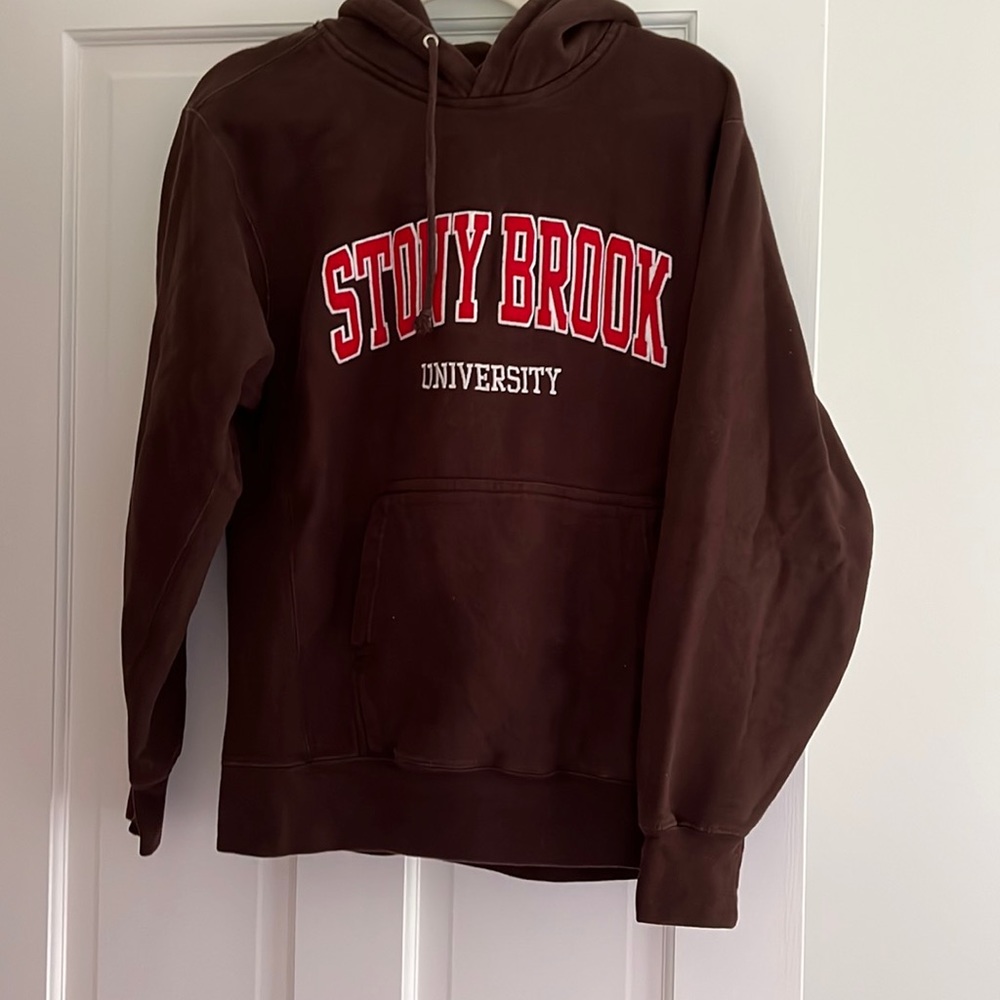 Hooded stony Brook sweatshirt